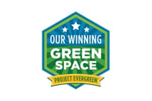 Our Winning Green Space logo - Project EverGreen