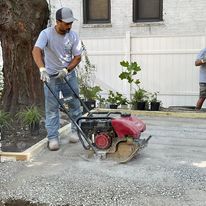 nyc day 1 3 paver prep | Project EverGreen