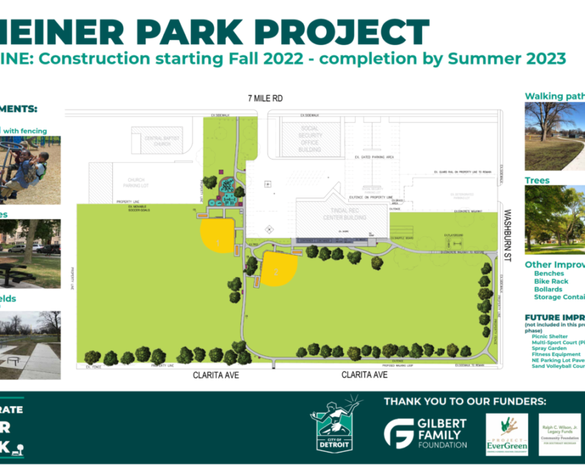 Gmeiner Park - Detroit - 2022 | Project Evergreen