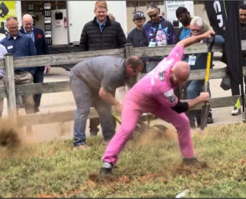 Trenching for a Cause: "Man vs. GeoRipper” Competition to Benefit GreenCare for Troops | Project EverGreen Trenching for a Cause - Project EverGreen