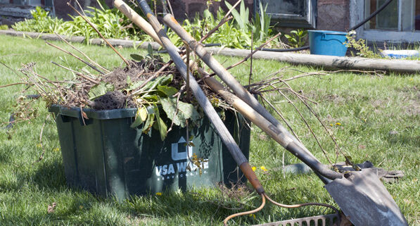 Spring Yard Cleanups - A Fresh Start for Military Families | Project EverGreen Spring Yard Cleanups - Project EverGreen