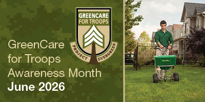 GCFT Marketing Guide | Project EverGreen PE June 2026 GreenCare for Troops Awareness Month2 400 × 200 | Project EverGreen