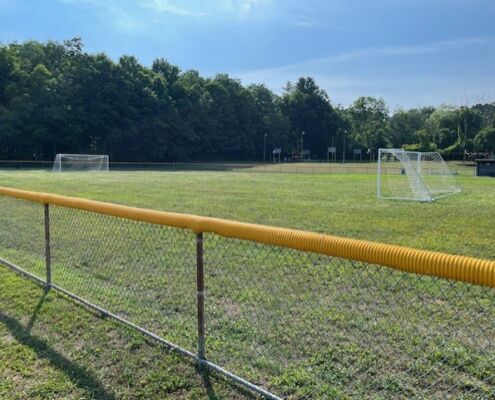 Martz Field wide angle soccer goals | Project EverGreen