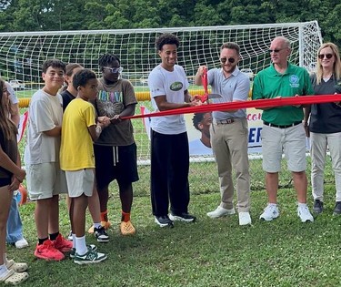 Tyler Adams Soccer Pitch Opens in Wappinger Falls Following Community Field Restoration | Project EverGreen Tyler Adams Soccer Pitch - Project EverGreen