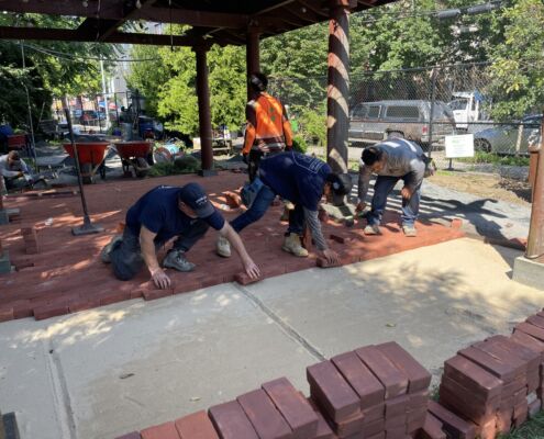 Phoenix Community Garden in Brooklyn Marks 10th Community Garden Renovation | Project EverGreen Phoenix Community Garden in Brooklyn - Project EverGreen